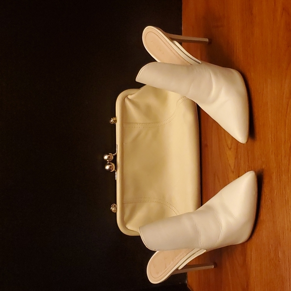 Aldo Shoes - White Aldo Mule Boots